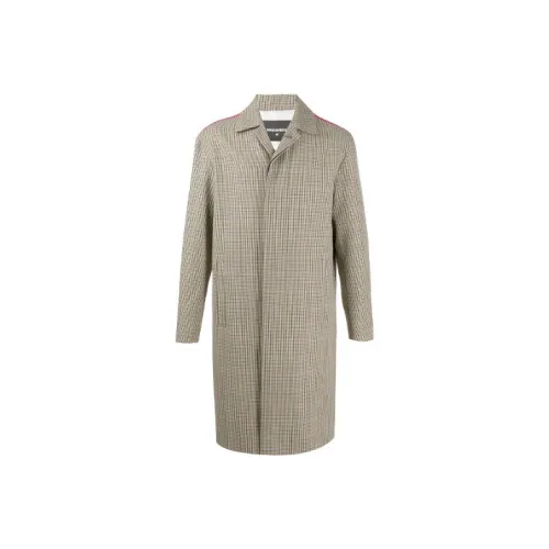 DSQUARED 2 Gray Men's Coat DSQUARED 2 Серый Мужской Пальто