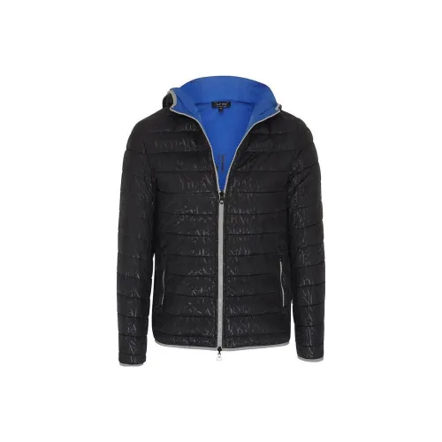 ARMANI JEANS Черный Мужской Пуховик