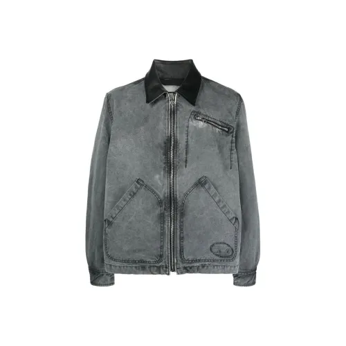 DIESEL Серый Мужской Куртки