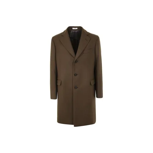Boglioli Мужское пальто коричневого цвета