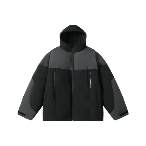 N Max Черный Мужской Пуховик