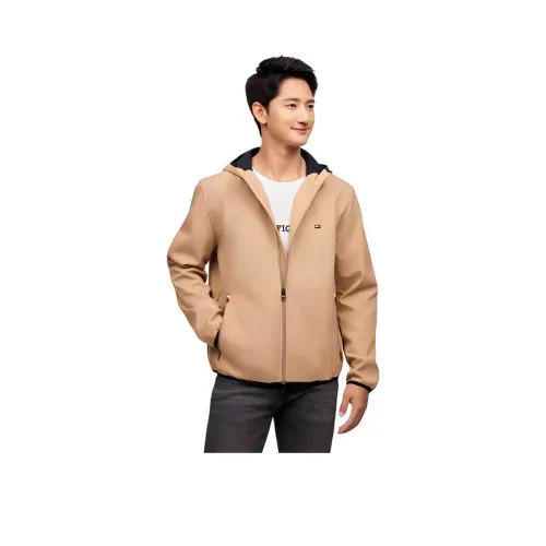 Tommy Hilfiger Куртки и Пальто Мужской Хаки