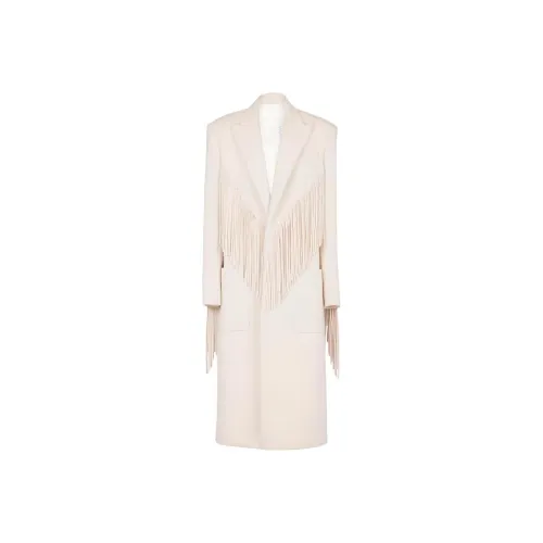 BALMAIN Бежевое Унисекс Пальто