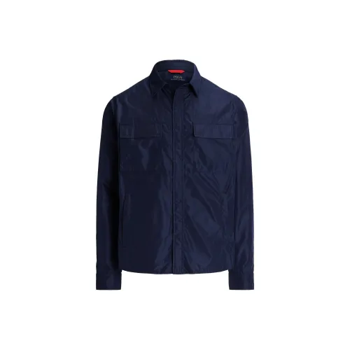 Polo Ralph Lauren SS24 Куртки и Пальто Мужской Темно-синий