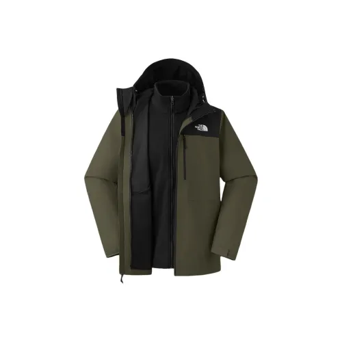 THE NORTH FACE City Outdoor Collection Поход Водонепроницаемый и Ветрозащитный Ветровка Мужской Зеленый