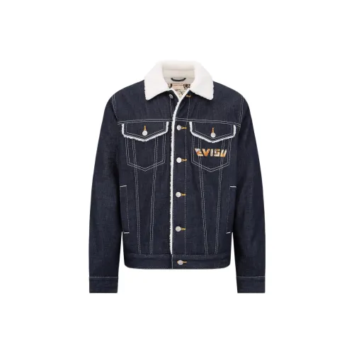 EVISU FW22 Denim Jacket Men's Blue