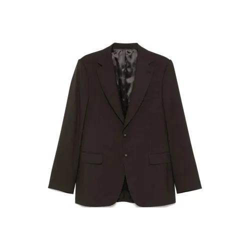 OFFICINE GENERALE Бизнес-костюм мужской кофейно-коричневого цвета