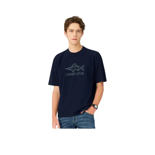 GOOD LUCK GLADIUS Рубашка Мужская Темно-синяя