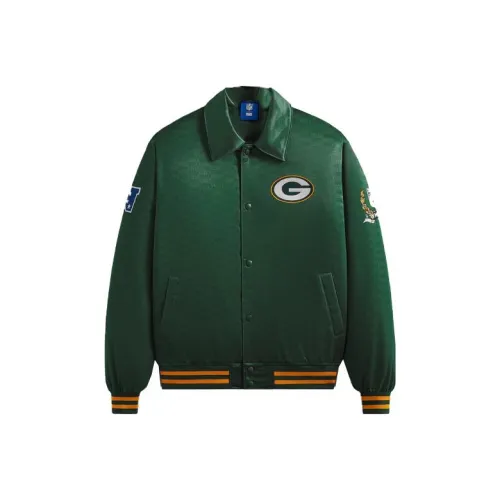 Kith X NFL FW23 Co Branded SERIES Зеленая унисекс куртка