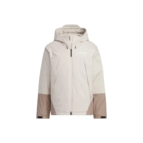 Adidas Cold.Rdy Пуховик Японская версия Мужской Бежевый