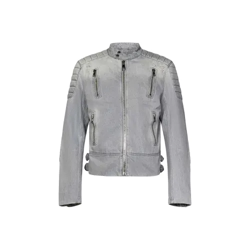 BALMAIN Куртки и Пальто Мужской Светло-Серый