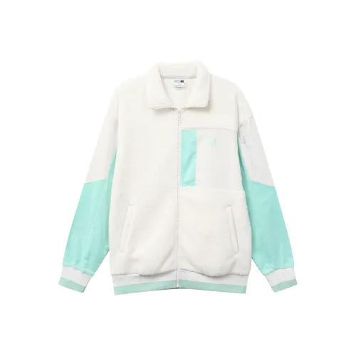 PUMA Белый Мужской Бархатные куртки