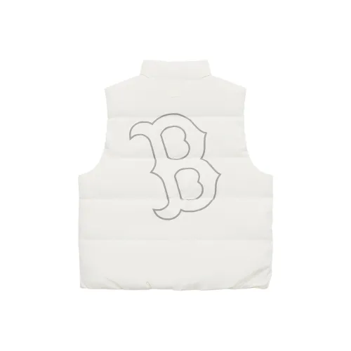 MLB Boston Red Sox Basic Collection 24FW Down Vest Unisex Cream
