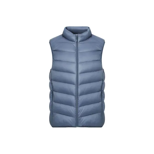 DIDIBOY Светло-синий Мужской Пуховый жилет