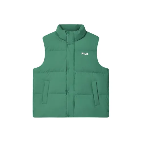 FILA ORIGINALE Жилет Мужской с рельефом Лист Зеленый