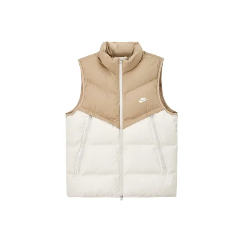 Nike Storm Fit Спортивный Lifestyle Collection Vest Мужской Белый Хаки