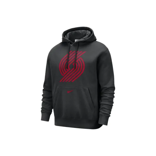 Nike x NBA Portland Trail Blazers Club FW24 EDITION Свитшот Мужской Черный