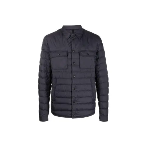 Moncler Синий Мужской Пуховик