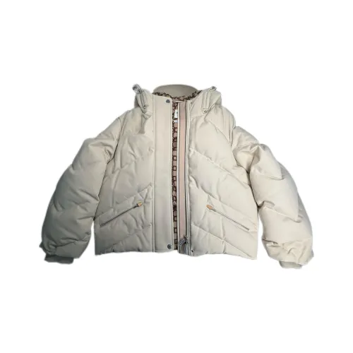 HERMES Пуховик Унисекс Белый