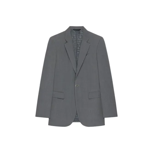 Givenchy FW24 Бизнес-костюм Пальто Мужской Серый