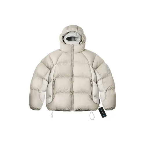 PALACE FW23 Осенне-зимняя коллекция PERTEX Матовый БАЛАКЛАВА ПУФФА Куртка Унисекс Арктический белый