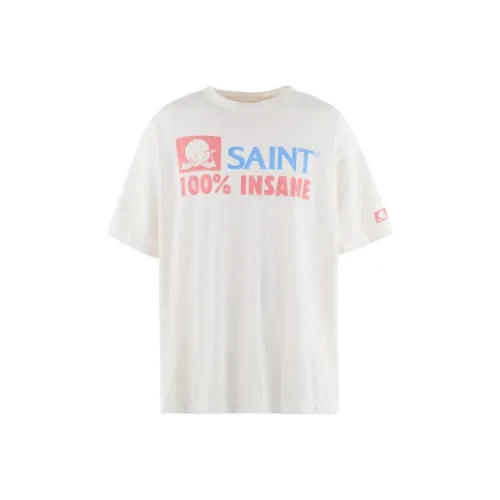 SAINT Mxxxxxx SS25 Белая унисекс рубашка T