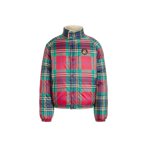 Polo Ralph Lauren FW22 Пуховик Мужской Красный Зеленый