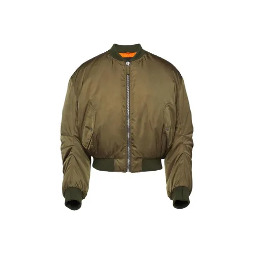 PRADA Army Green Мужские Куртки