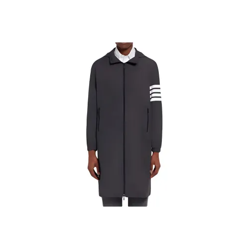 THOM BROWNE Carbon Gray Мужское пальто