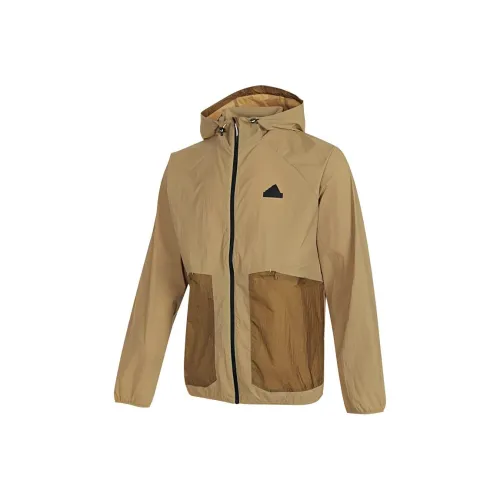 Adidas AW24 TH LW WV JKT Куртки и пальто Мужской Рыжевато-коричневый