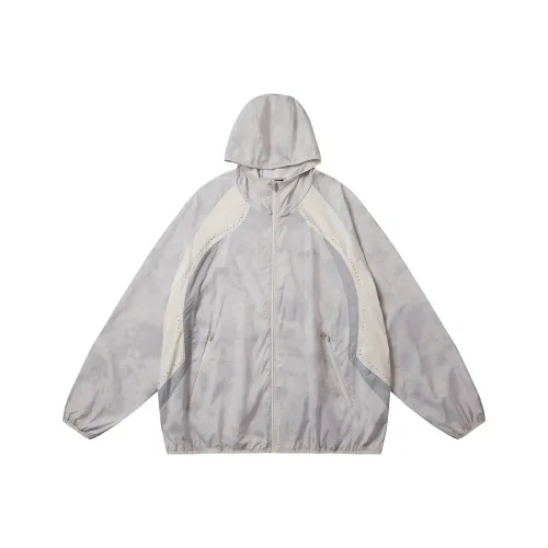 N Max Одежда с защитой от солнца Унисекс Лунный Каменный Серый