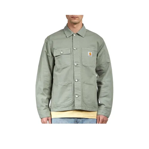 Carhartt WIP Куртки и Пальто Мужской Серый Зеленый
