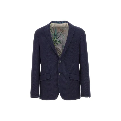 ETRO Мужские Синие Куртки