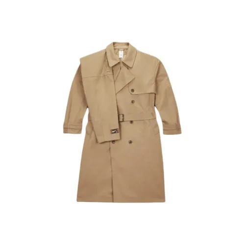 NIKE Хаки Унисекс Пальто