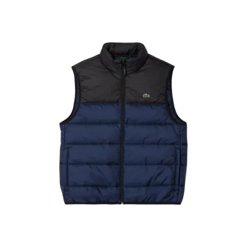 LACOSTE Жилет Мужской Морской Синий Черный