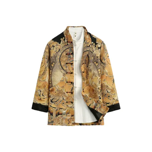 XUANSHENG Куртки Пальто Мужской Золотой
