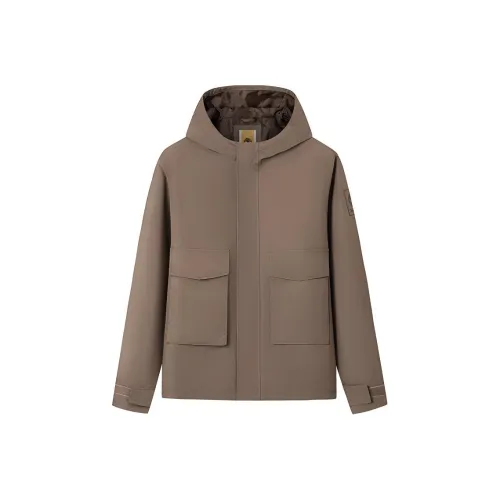 Timberland Водонепроницаемый Ветрозащитный Дышащий Устойчивый к истиранию Теплый ветровка Мужской Умбра