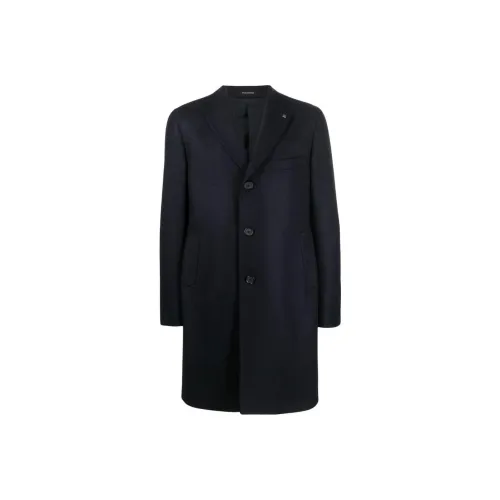 Tagliatore Пальто Мужское Морской Синий
