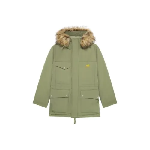 New Balance совместный бренд Пуховик Мужской Зеленый