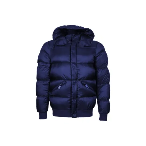 ARMANI JEANS Синий Мужской Пуховик