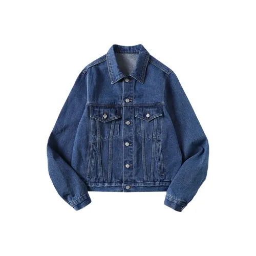 COUNTRY MOMENT Denim Jacket Unisex Denim Blue COUNTRY MOMENT Деним Куртка Унисекс Джинсовый Синий