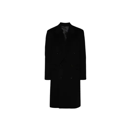 LARDINI Черное Мужское Пальто