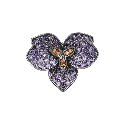 Кончик пальца Камни Медный Циркон Броши Женские