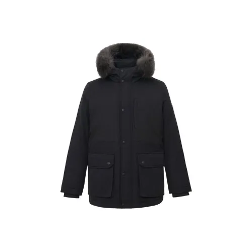 HAZZYS Темно-синий Синий Мужской Пух