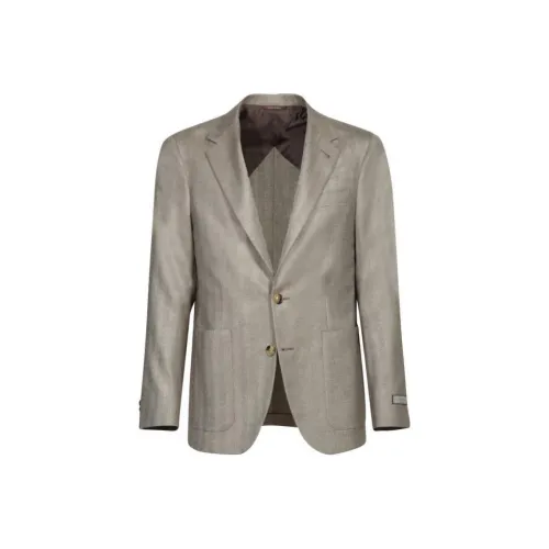 Canali Бизнес-костюм мужской бежевый