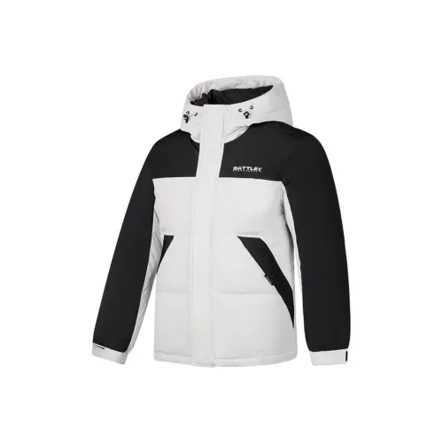 QIAODAN Пуховик Мужской Лунный Каменный Черный