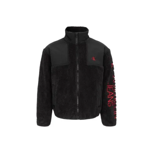 CALVIN KLEIN Вельвет Feel Пальто Мужской Черный