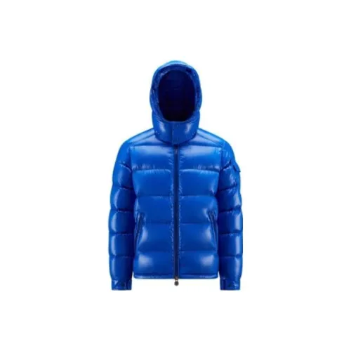 Moncler Maya Series Синий Мужской Пуховик