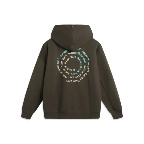 LINING Basketball Collection Толстовка Мужская Сланцево-умбровый