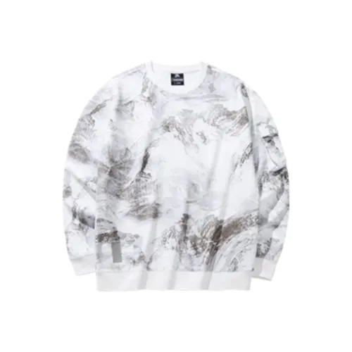 ANTA Outdoor Collection Толстовка Мужская Папирус Белый С принтом по всей поверхности